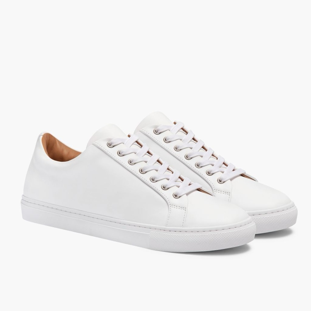 Brand New! THURSDAY BOOT COMPANY White Premier Low Top Sneakers